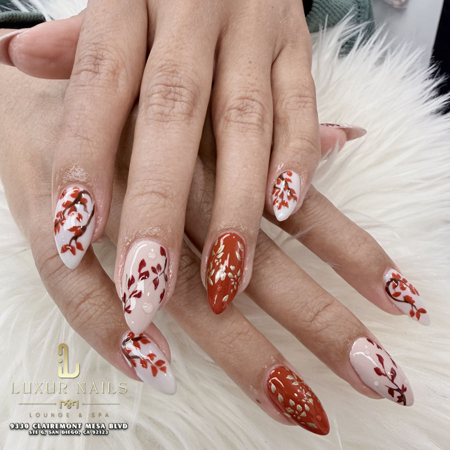 Luxur Nails Lounge and Spa - Winter Nails Ideas